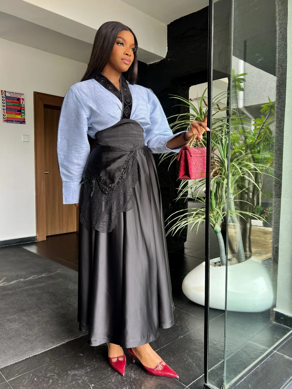 LOOM WRAP TOP x CALISTA SKIRT - Image 3
