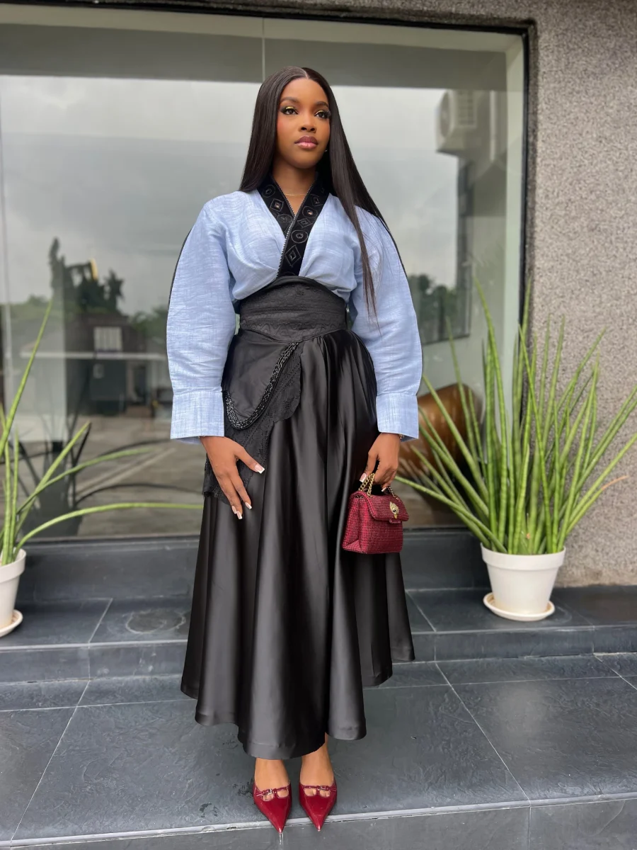 LOOM WRAP TOP x CALISTA SKIRT